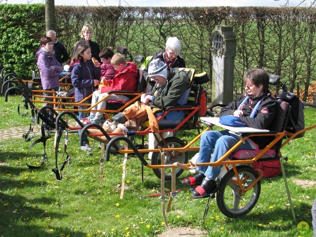 Randonnée joëlettes à Perwez