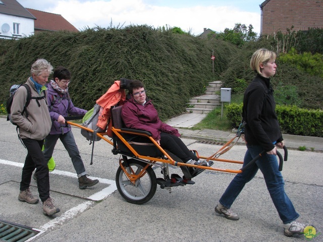 Randonnée joëlettes à Perwez