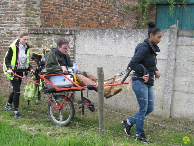 Randonnée joëlettes à Perwez