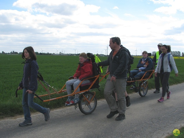 Randonnée joëlettes à Perwez