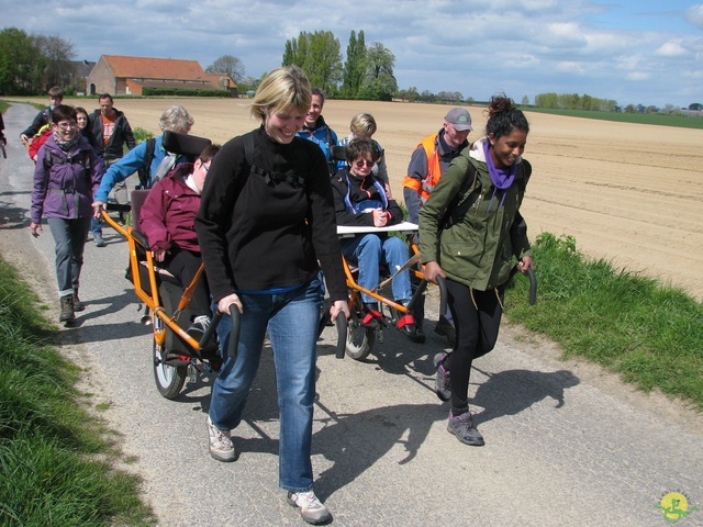 Randonnée joëlettes à Perwez