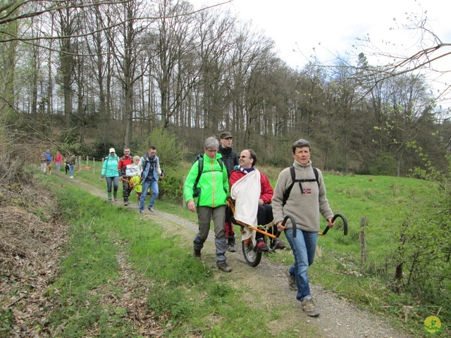 Randonnée joëlettes à Solwaster