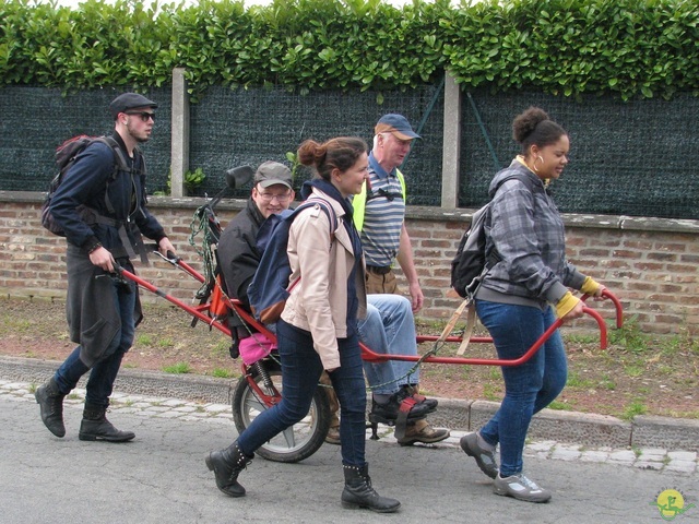 Randonnée joëlettes à Oleye