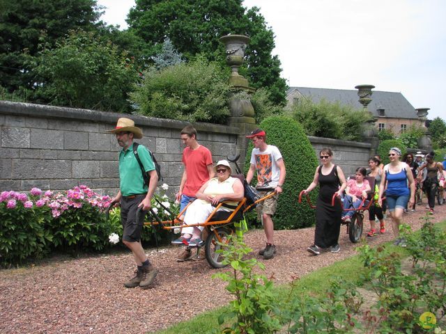 Randonnée joëlettes à Feluy