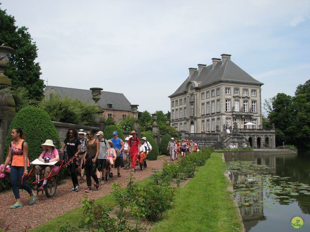 Randonnée joëlettes à Feluy