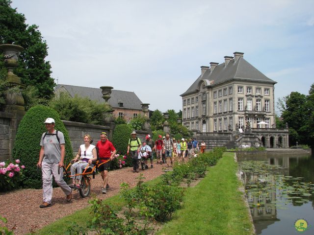 Randonnée joëlettes à Feluy