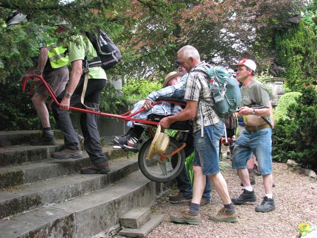 Randonnée joëlettes à Feluy