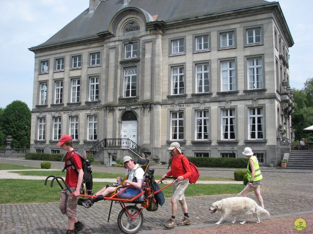 Randonnée joëlettes à Feluy