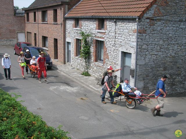 Randonnée joëlettes à Feluy