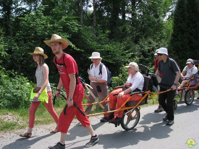 Randonnée joëlettes à Feluy