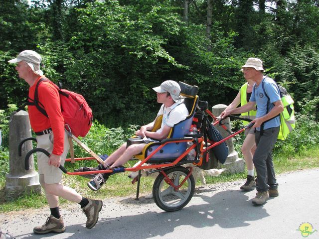 Randonnée joëlettes à Feluy