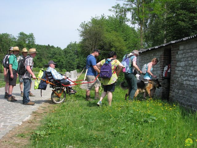 Randonnée joëlettes à Feluy