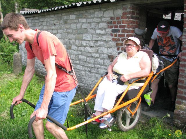 Randonnée joëlettes à Feluy