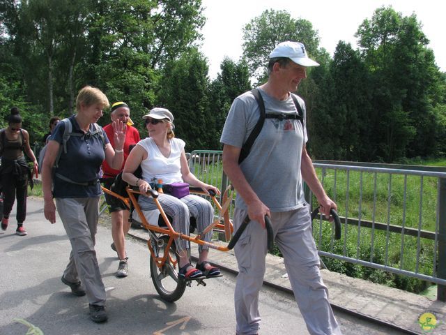 Randonnée joëlettes à Feluy