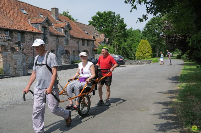 Randonnée joëlettes à Feluy