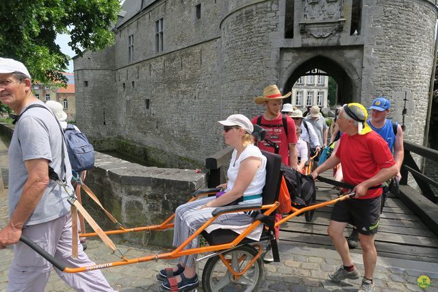 Randonnée joëlettes à Feluy