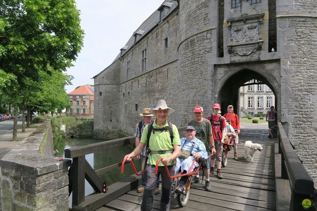 Randonnée joëlettes à Feluy