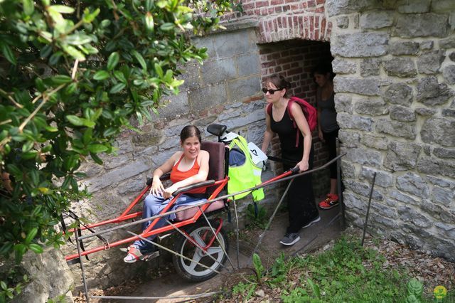 Randonnée joëlettes à Feluy