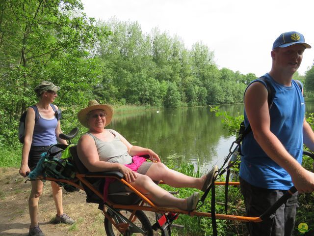 Randonnée joëlettes à Feluy