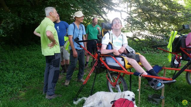 Randonnée joëlettes à Feluy