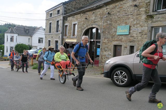 Randonnée joëlettes à Redu