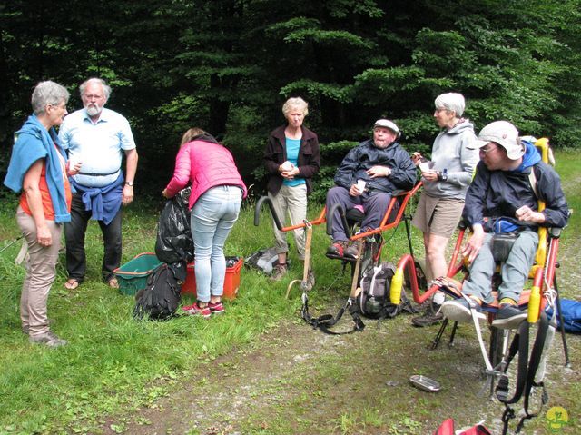 Randonnée joëlettes à Habay-la-Neuve