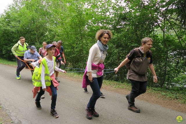 Randonnée joëlettes à Nismes