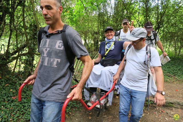 Randonnée joëlettes à Nismes