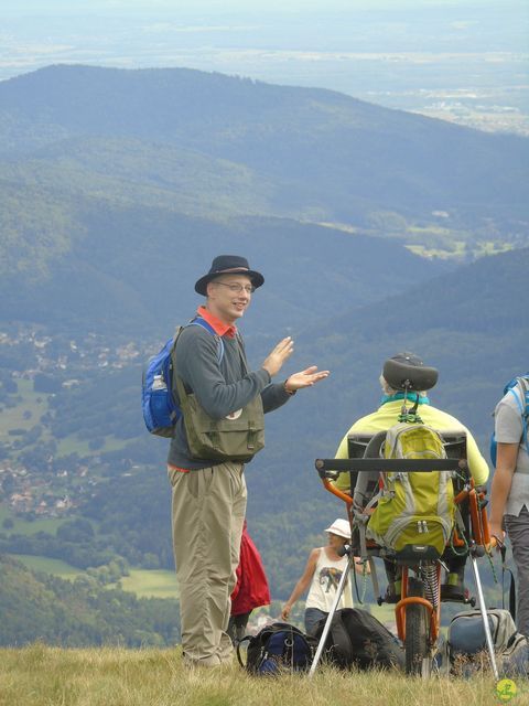 Randonnée joëlettes à Ramonchamp