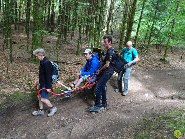 Randonnée joëlettes à Ramonchamp