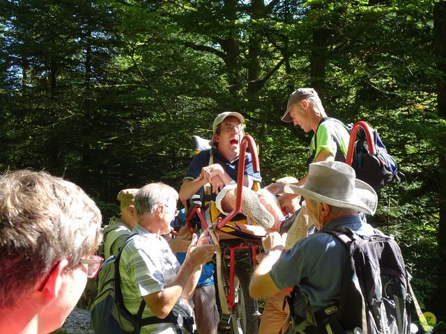 Randonnée joëlettes à Ramonchamp