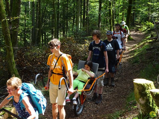 Randonnée joëlettes à Ramonchamp