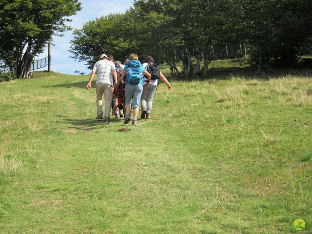 Randonnée joëlettes à Ramonchamp