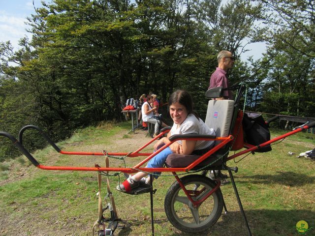 Randonnée joëlettes à Ramonchamp