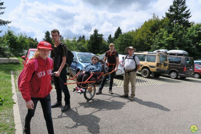 Randonnée joëlettes à Ramonchamp