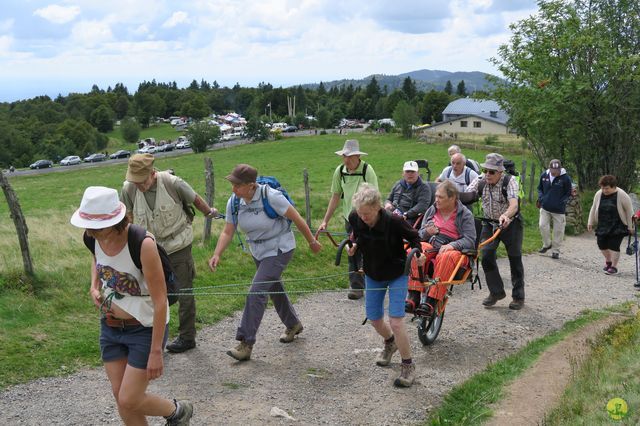 Randonnée joëlettes à Ramonchamp