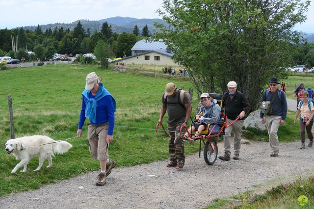 Randonnée joëlettes à Ramonchamp