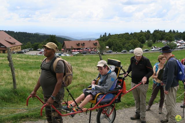 Randonnée joëlettes à Ramonchamp