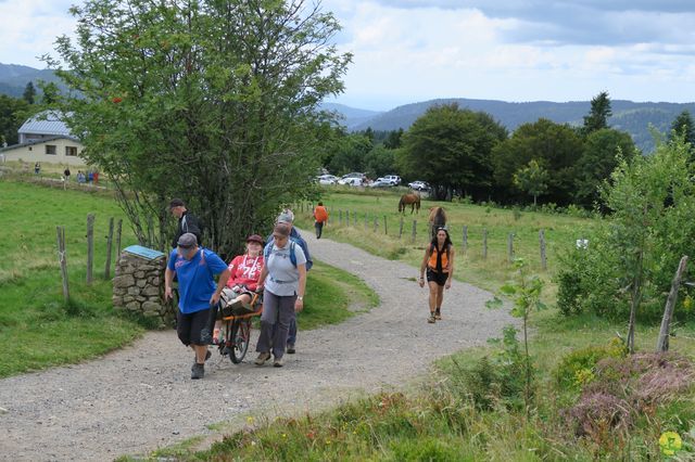 Randonnée joëlettes à Ramonchamp