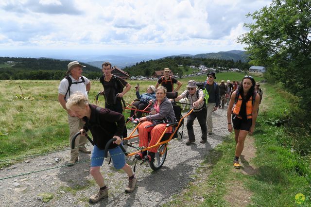 Randonnée joëlettes à Ramonchamp