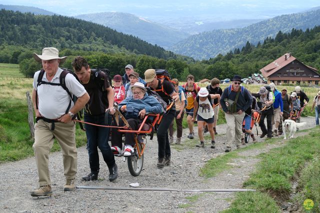 Randonnée joëlettes à Ramonchamp