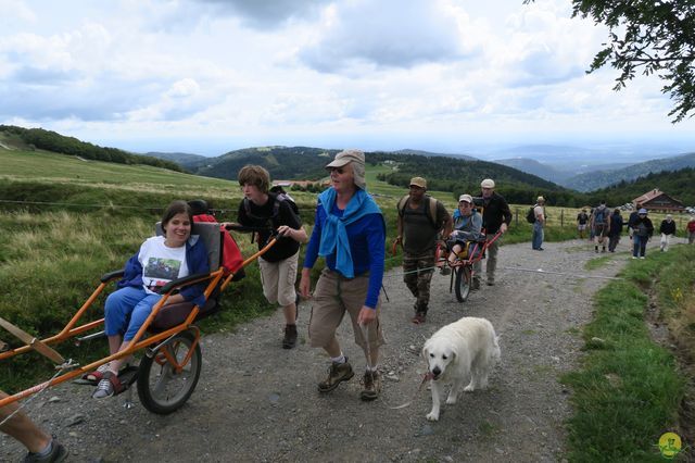 Randonnée joëlettes à Ramonchamp