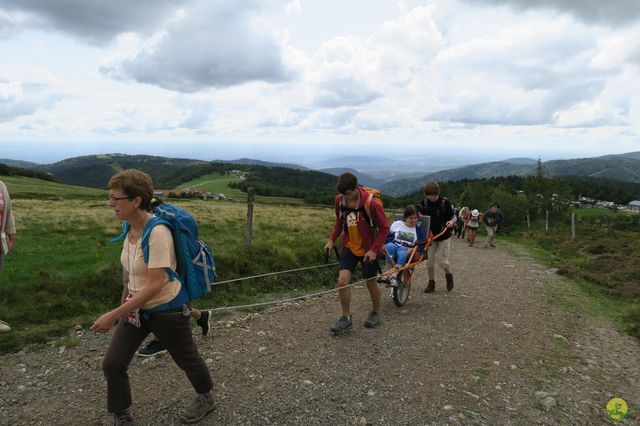 Randonnée joëlettes à Ramonchamp