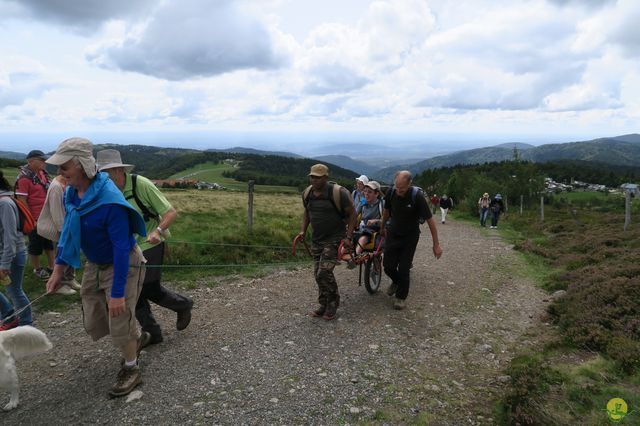 Randonnée joëlettes à Ramonchamp