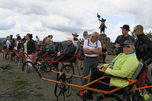 Randonnée joëlettes à Ramonchamp