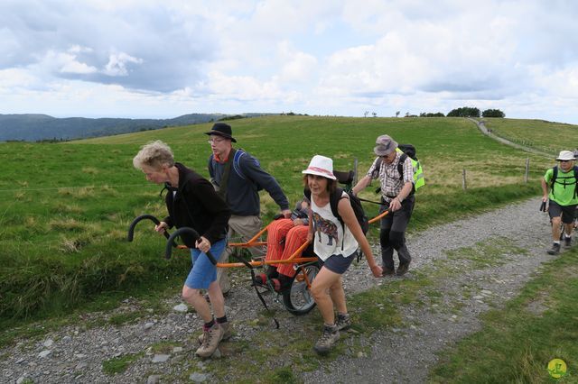 Randonnée joëlettes à Ramonchamp