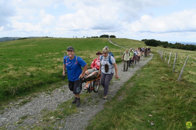 Randonnée joëlettes à Ramonchamp