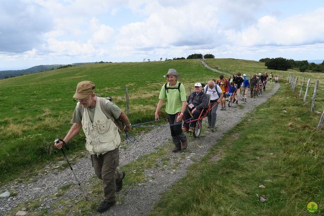 Randonnée joëlettes à Ramonchamp