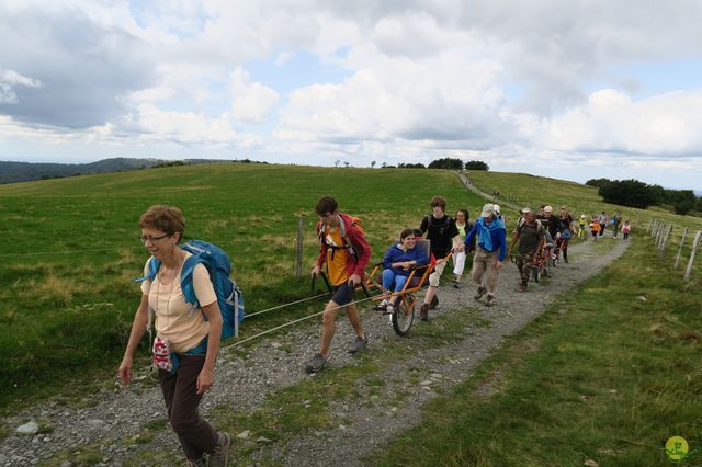 Randonnée joëlettes à Ramonchamp