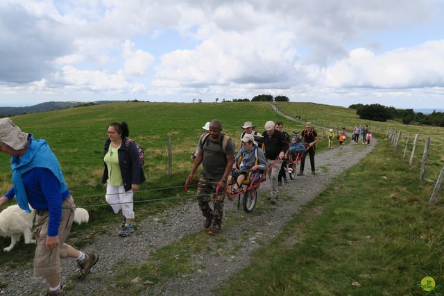 Randonnée joëlettes à Ramonchamp